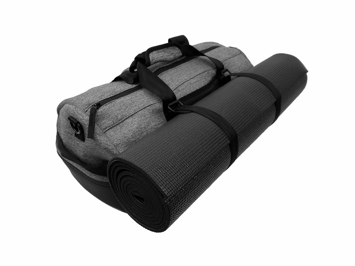 The Smassy optional nylon yoga strap for the gym bag provides high quality durability.